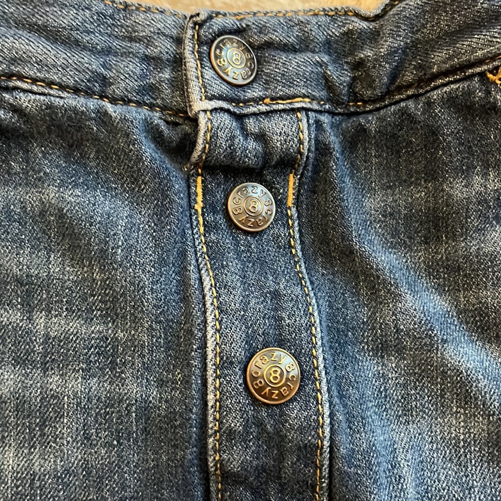 Crazy 8 Denim Skirt 4T - Picture 3 of 6